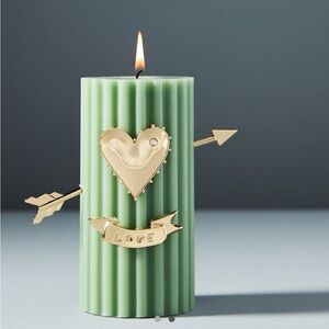 Anthropologie Heart Candle Charm | NWT